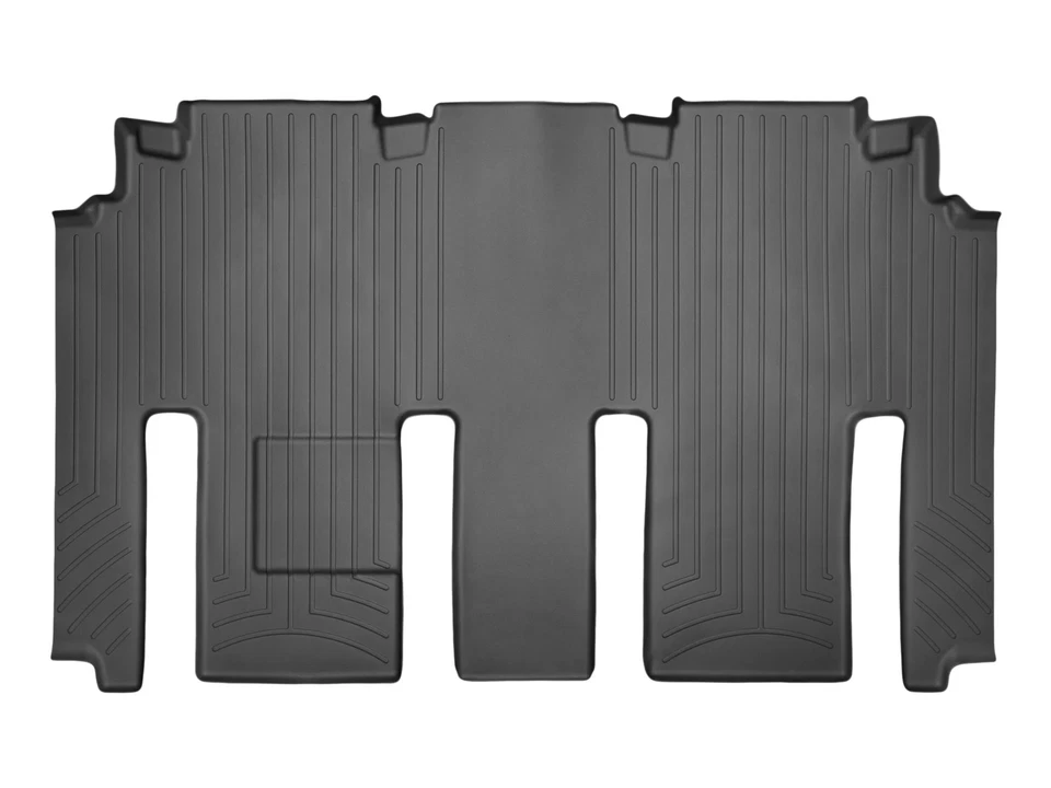 WeatherTech FloorLiner for 2008-2012 Kia Sedona - 2nd Row, Black - Image 1 of 4