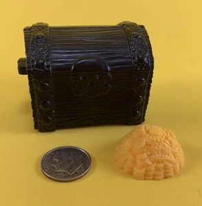 FISHER PRICE GREAT ADVENTURES PIRATE SHIP ACCESSORY TREASURE CHEST & GOLD ONLY - Picture 1 of 10