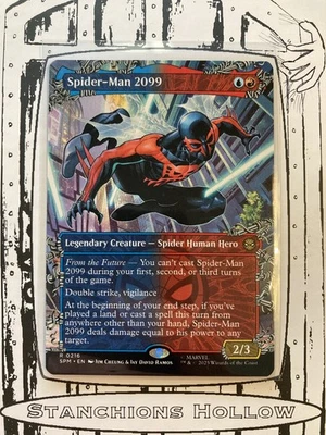 MTG Spider-Man 2099 (Borderless) - Marvel's Spider-Man (SPM) R 0216 - Image 1 of 2