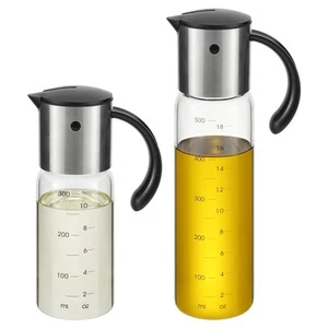 Large Olive Oil Dispenser Bottle Kitchen Cooking Oil Dispenser Auto Flip Oil ... - Picture 1 of 8