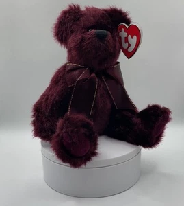 Colección TY Attic Treasures - Bear With Me - Beargundy 1993 Bear - Imagen 1 de 7
