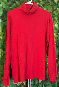 St. John’s Bay Herren Rollkragen Langarm rot Größe L - Bild 1 von 5