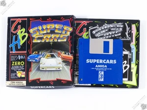 COMMODORE AMIGA SUPER CARS BIG BOX 3,5" VINTAGE COMPUTERSPIEL 1991 GREMLIN - Bild 1 von 1