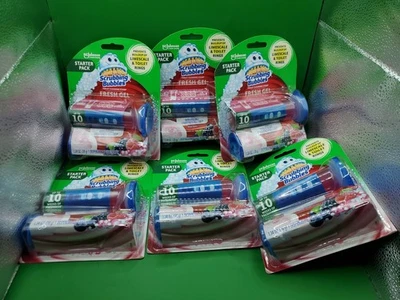 6 Pack Scrubbing Bubbles Fresh Gel Toilet Cleaning Stamps Berry Burst Scent 2Cts - Image 1 of 3