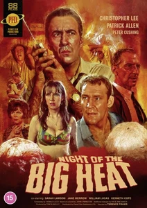Night of the Big Heat (DVD) Christopher Lee Patrick Allen Peter Cushing - Picture 1 of 3