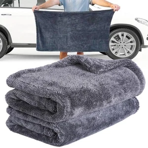 Microfiber Car Drying Towel,Thickened and Absorbent Microfiber Towels, No Str... - Picture 1 of 7