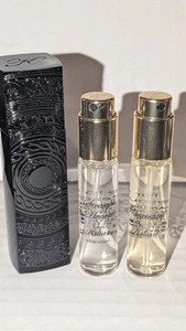 NEW LED Kilian Paris travel atomizer for 0.25oz/7.5ml, BLACK + 2 perfume - Picture 1 of 4