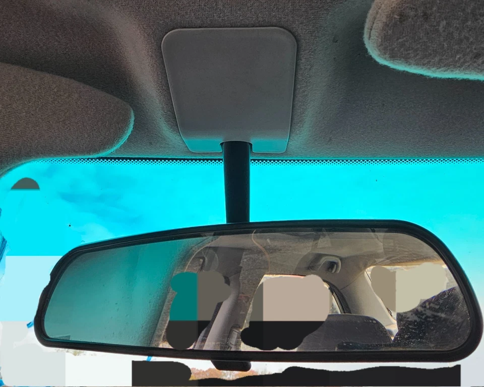 2003-2011 Honda Element Rearview Mirror Gray OEM Back up Assembly with Cover - Image 1 of 1