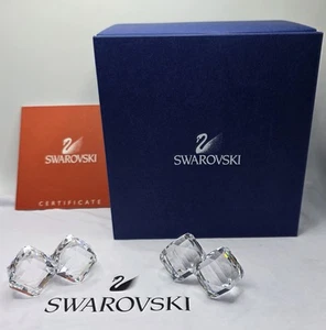 Cubitos de hielo de cristal de Swarovski 606984 soportes para palillos 9280 000 066 exhibición de invierno - Imagen 1 de 16
