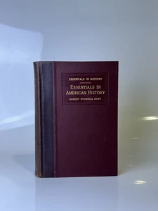 Essentials in American History by Albert Bushnell Hart 1905 Edition HC Book - Picture 1 of 5
