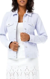 Liverpool Los Angeles Trucker Jacke Damen Größe M In Flieder Rose Neu mit Etikett Neu - Bild 1 von 6