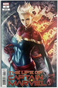 * The Life of Captain Marvel #1 VF Artgerm variant Marvel Comics Combine Shippin - Picture 1 of 12