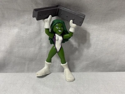 孩之宝漫威超级英雄小队她绿巨人詹妮弗沃尔特斯可动人偶 2008 — 第 1/3 张图片