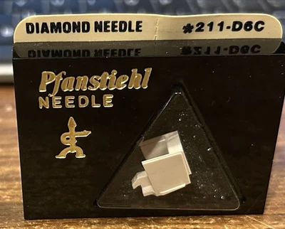 Nuevo Tocadiscos PFANSTIEHL Diamond Needle #211-D6C Audio Technica AT-3600L nítido Foto 1 de 2