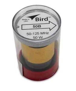 Bird 43 Wattmeter Element 50B 50-125 MHz 50 Watts (New) - Photo 1/1