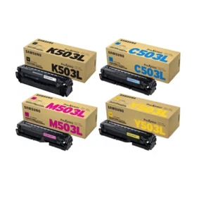 Genuine Samsung CLT-K503L Black Toner Cartridge 8,000 Prints - Picture 1 of 1