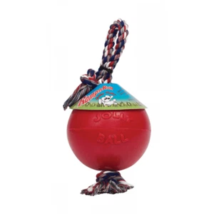 Horsemans Pride Jolly Pets Romp-N-Roll Jolly Ball 8" - Red - Picture 1 of 1
