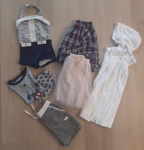 Girls Clothing lot size 4T 4/5 Crewcuts Blue Rooster Jamie & Jack Old Navy 6 pc - Picture 1 of 21