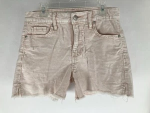 Celebrity Pink Hi Rise Corduroy Pink Cut-Off Shorts Women’s Size 3/26 - Picture 1 of 7