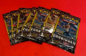 Pokemon TCG - Sun & Moon Forbidden Light Booster 3-Card Booster Packs x7 - Picture 1 of 3