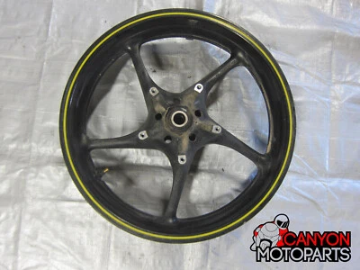 Переднее колесо 06 07 Yamaha YZF R6 OEM ИЗОГНУТОЕ - Изображение 1 из 4