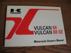 NEW GENUINE KAWASAKI MOTORCYCLE OWNER'S MANUAL VN1500 A5 99920-1525-01 (K-1372) - Foto 1 di 5