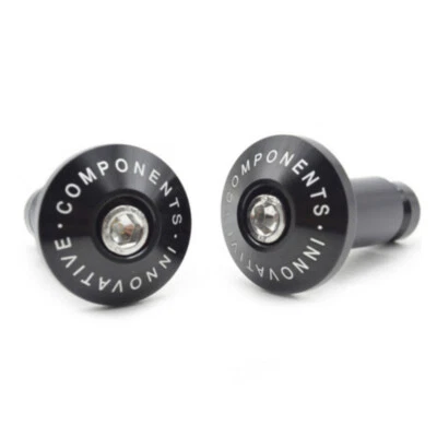 22mm 7/8" Motorcycle Handlebar Hand Grips Bar Ends Slider Dirt Bike Universal - image 1 of 3