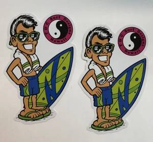 Town Country Surfboards Stickers T&C Hawaii DA BOYS Surfing Joe Cool “ BOGO” - Picture 1 of 3