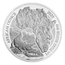 1 oz 2023 Nile Crocodile Proof Silver Coin | Rwanda