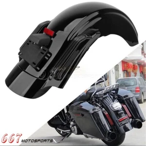 LED Turn Light Rear Fender System For Harley Street Glide Electra Glide 2014-23 - Picture 1 of 7