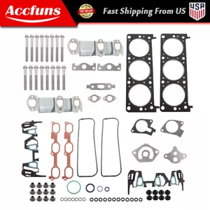 For 96-05 Buick Chevrolet Oldsmobile Pontiac 3.4L OHV Head Gasket Set Bolts - Bild 1 von 10