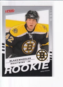 2008-09 BLAKE WHEELER UPPER DECK SERIES 2 VICTORY BLACK ROOKIE RC #347 - Picture 1 of 2
