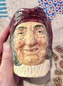 3" Small Royal Doulton character pitcher jug Simon the Cellarer vintage mug - Picture 1 of 6