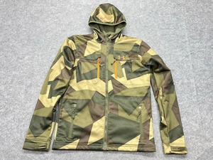 Chaqueta Under Armour Para Hombre Mediana Verde Tormenta Infrarrojo Cremallera Completa Manga Larga - Imagen 1 de 18