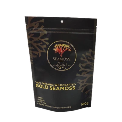 GORDON WATKINS Sea Moss (Dried), Wildcrafted Sea Moss From Grenada, Vegan, Organic, GMO Free
