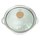 Stainless Steel Enamel Stockpot with Lid and Wooden Handle-JM