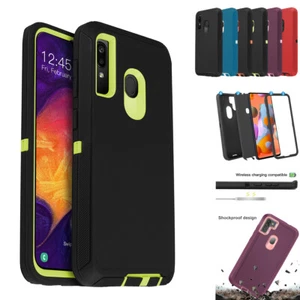 Funda protectora híbrida resistente a prueba de golpes para Samsung Galaxy A20 A30 A71 - Imagen 1 de 19