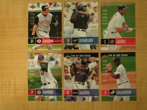 2004 Upper Deck R-Class Baseball Rookie Lot of 6 - Picture 1 of 2