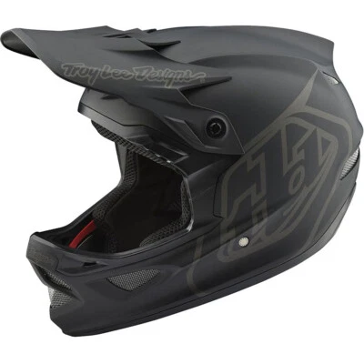Troy Lee Designs TLD D3 Fiberlite Downhill MTB Casco Mono Mate Negro Grande Foto 1 de 4