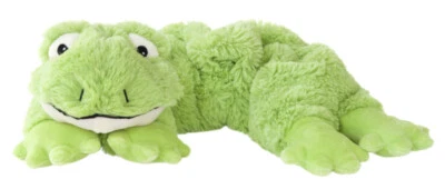 WARMIES GREENLIFE Warmies Hot Pak Frosch, Nackenwärmer,Wärmestofftier Hirsekissen mit Kräuter Neu