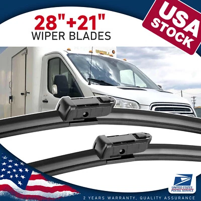 Limpiaparabrisas 28"+21" equipamiento original repuesto para Ford Transit-250 2015-2021 Foto 1 de 4