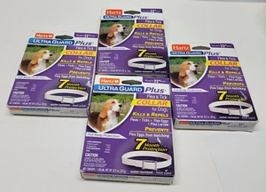 Hartz Ultra Guard Plus Flea & Tick Collar For Dogs 22 Inch 4 Count - Picture 1 of 7