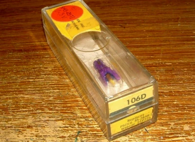 EV 106DS POWER POINT Phono Cartridge / Diamond Needle, EV101D 943-DS73, TESTED ! - Image 1 of 4