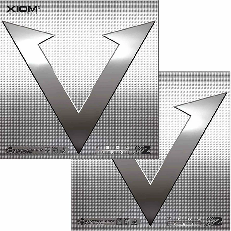 Xiom Vega Pro / DOPPELPACK / Tischtennisbelag / zum Sonderpreis