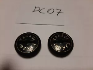 1 Pair Vintage Takagi Dust caps Black & Gold Plastic BMX, Road Bike DC07 - Picture 1 of 4