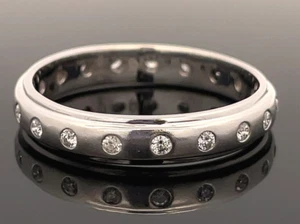 SCHMUCKJAGD RING GR.18 (CA. 56) AUS 950/- PLATIN MIT BRILLANTEN LR (CA. 0,35CT.) - Bild 1 von 3