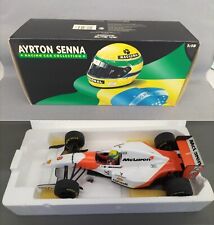Mclaren MP4/8 Ayrton Senna 1993 F1 World Champion 1:18 MINICHAMPS With Box Japan