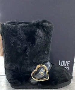 Love Moschino Botín Zapato Negro Mujer Talla 38 SM01 - Imagen 1 de 7