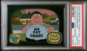 2005 INKWORKS FAMILY GUY SEASON 1-CASE LOADER #CL1 THE PETER PRINCIPLE PSA 10 - Picture 1 of 2