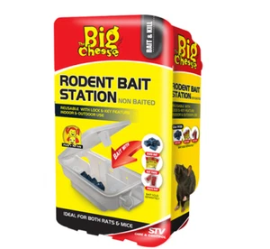 The Big Cheese RODENT BAIT STATION for mice rats - Child & Pet Safe - FREE SHIP - Picture 1 of 2